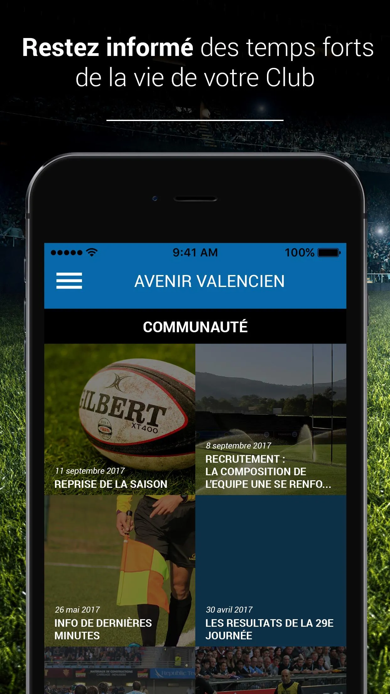 AVENIR VALENCIEN | Indus Appstore | Screenshot