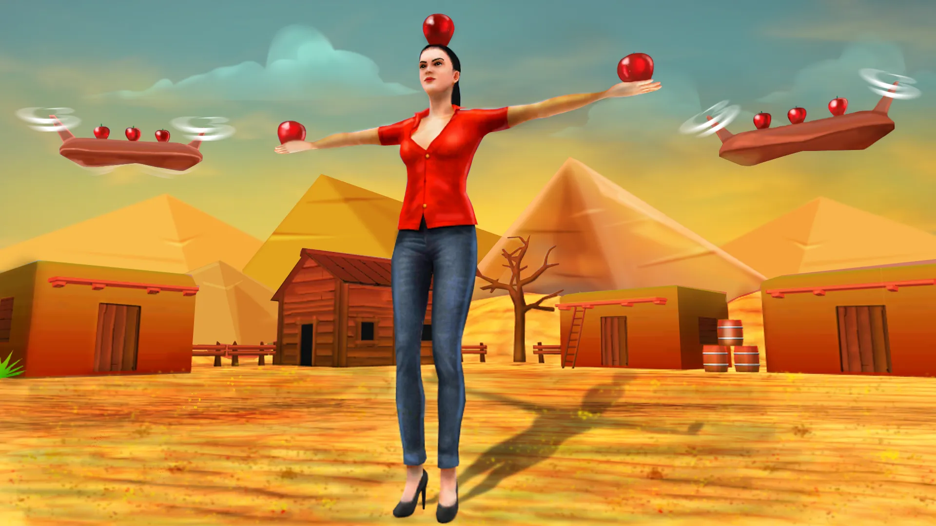 Apple Shooter Game - 3D | Indus Appstore | Screenshot