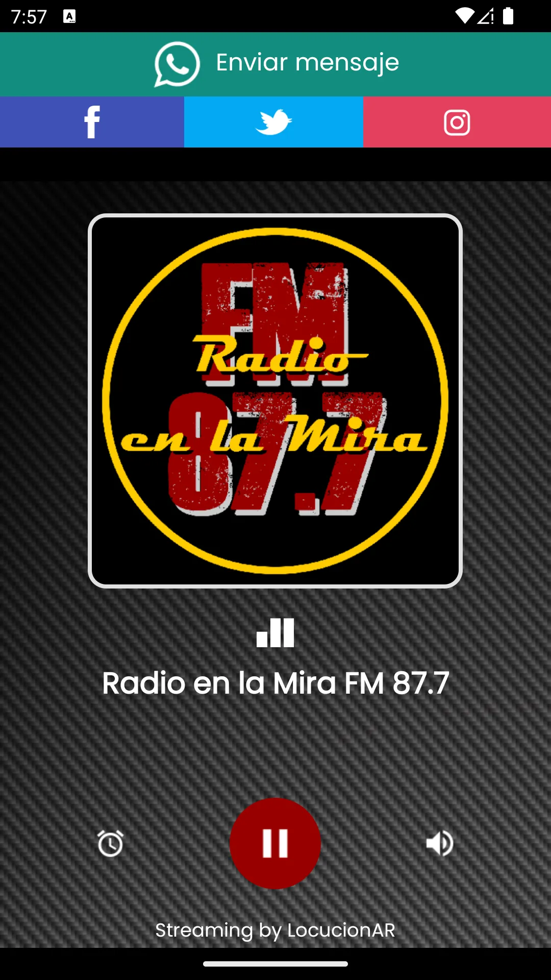 Radio en la Mira FM 87.7 | Indus Appstore | Screenshot