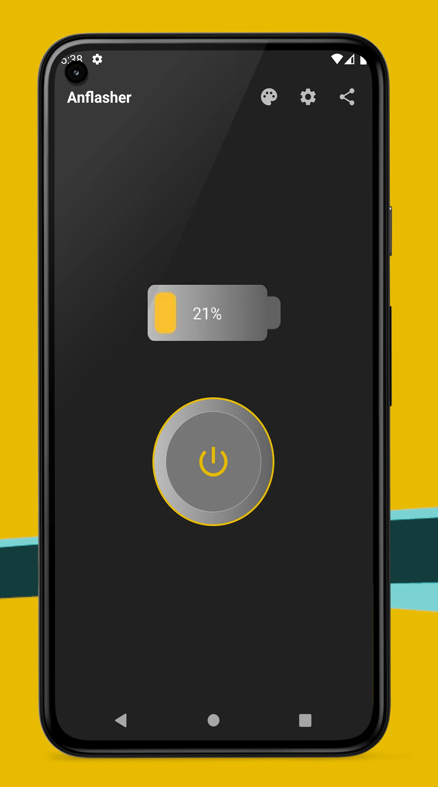 Anflasher, simple flashlight | Indus Appstore | Screenshot