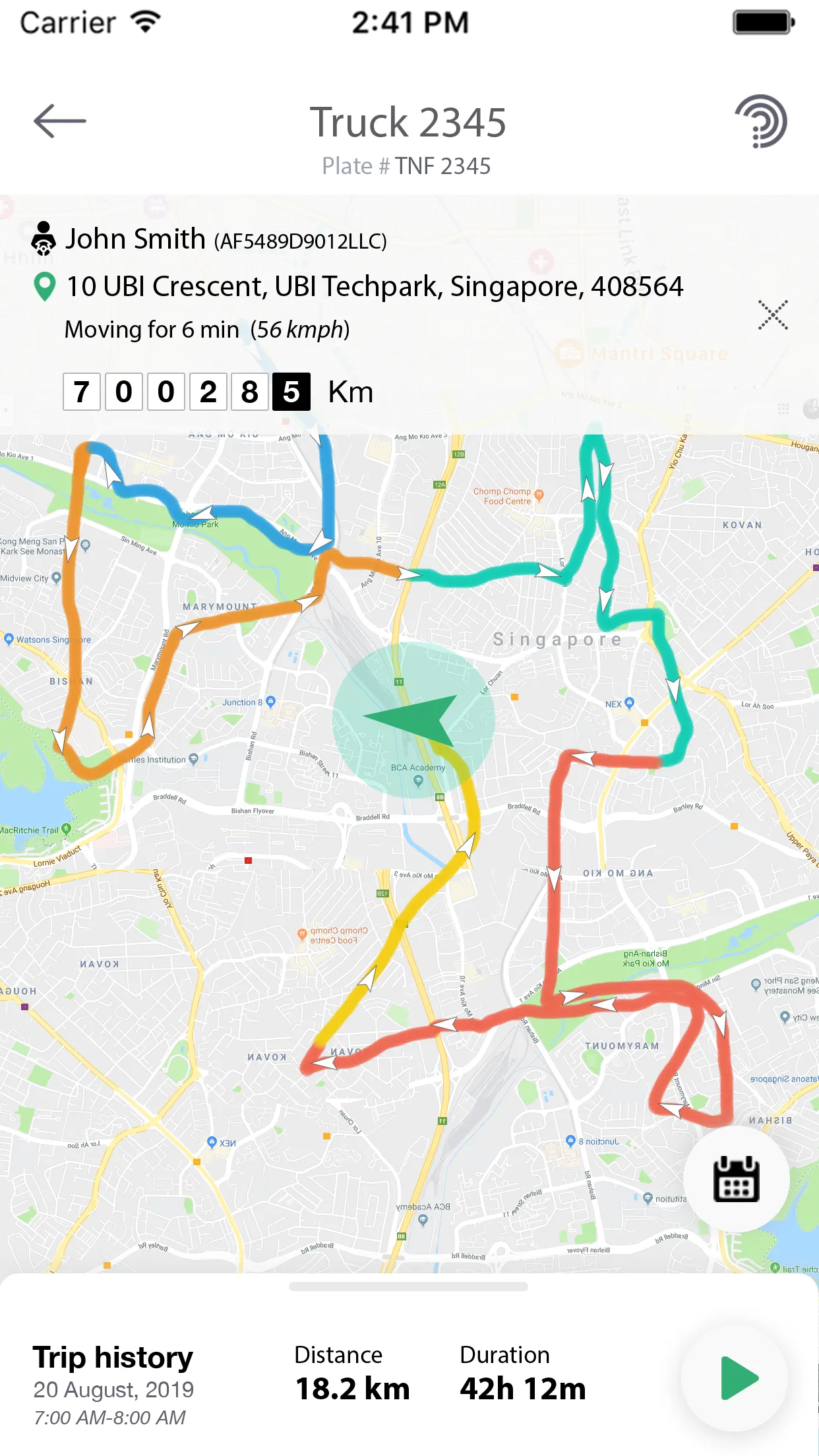 Fleet Board GPS | Indus Appstore | Screenshot