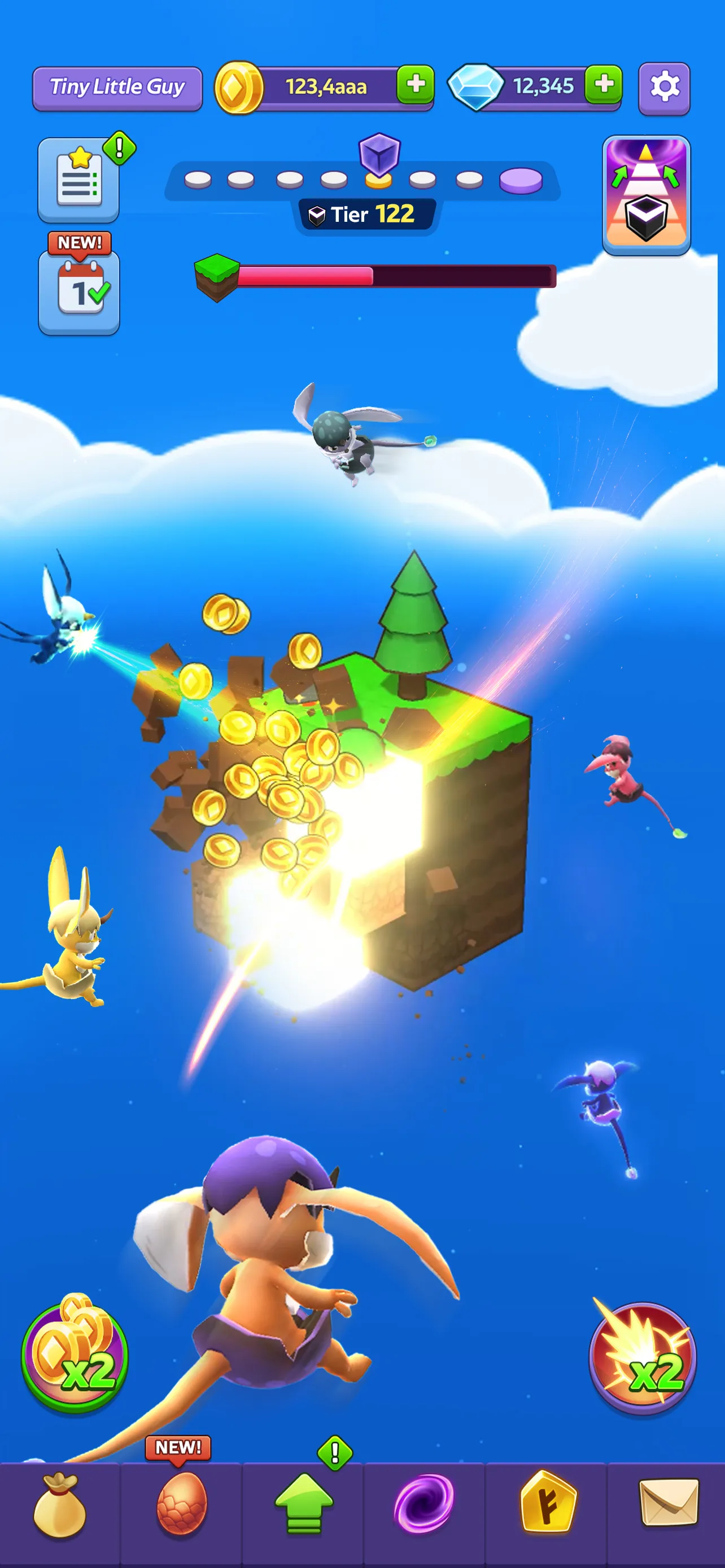 Tiny Worlds: Dragon Idle games | Indus Appstore | Screenshot