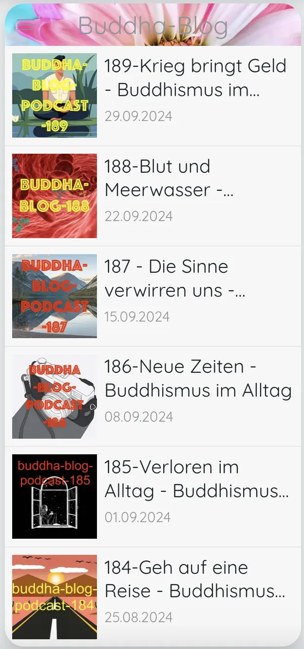 Buddha-Blog | Indus Appstore | Screenshot