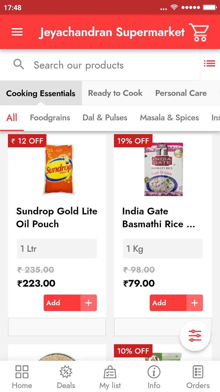 Jeyachandran Supermarket | Indus Appstore | Screenshot