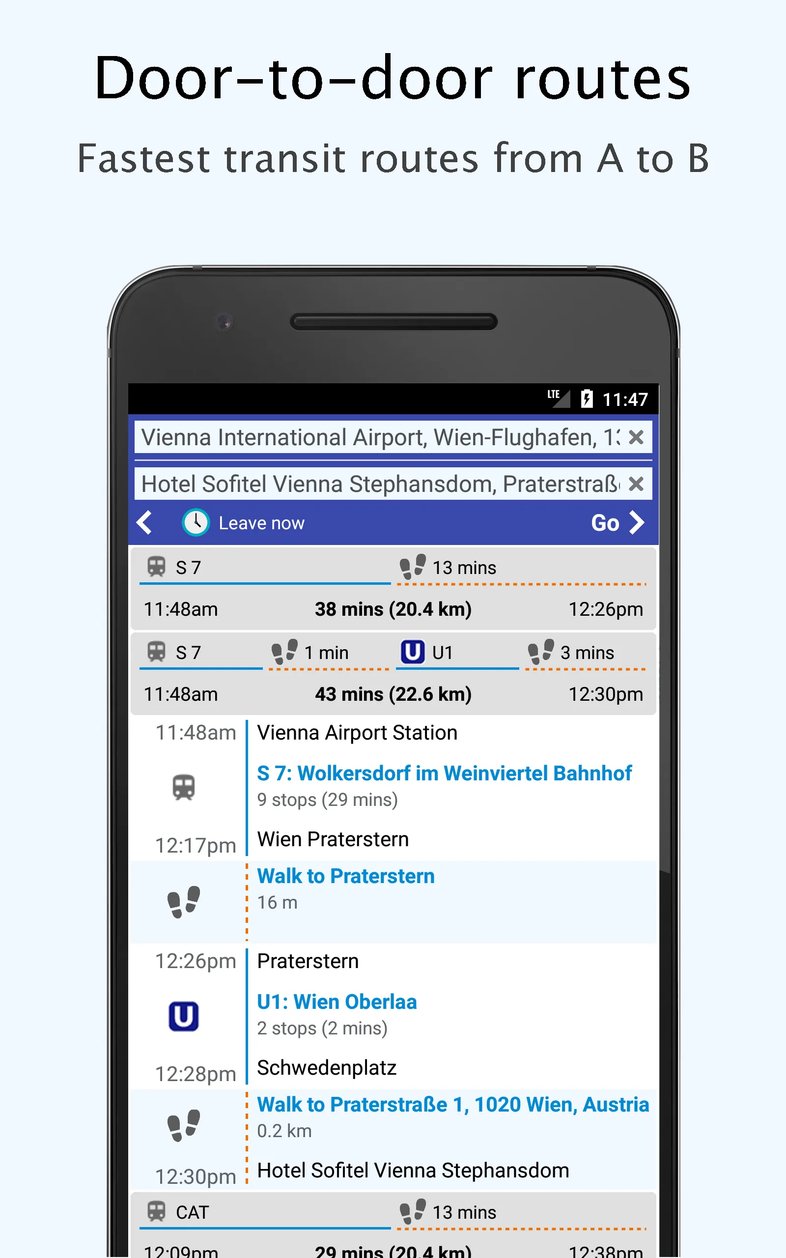 Wien / Vienna Public Transport | Indus Appstore | Screenshot