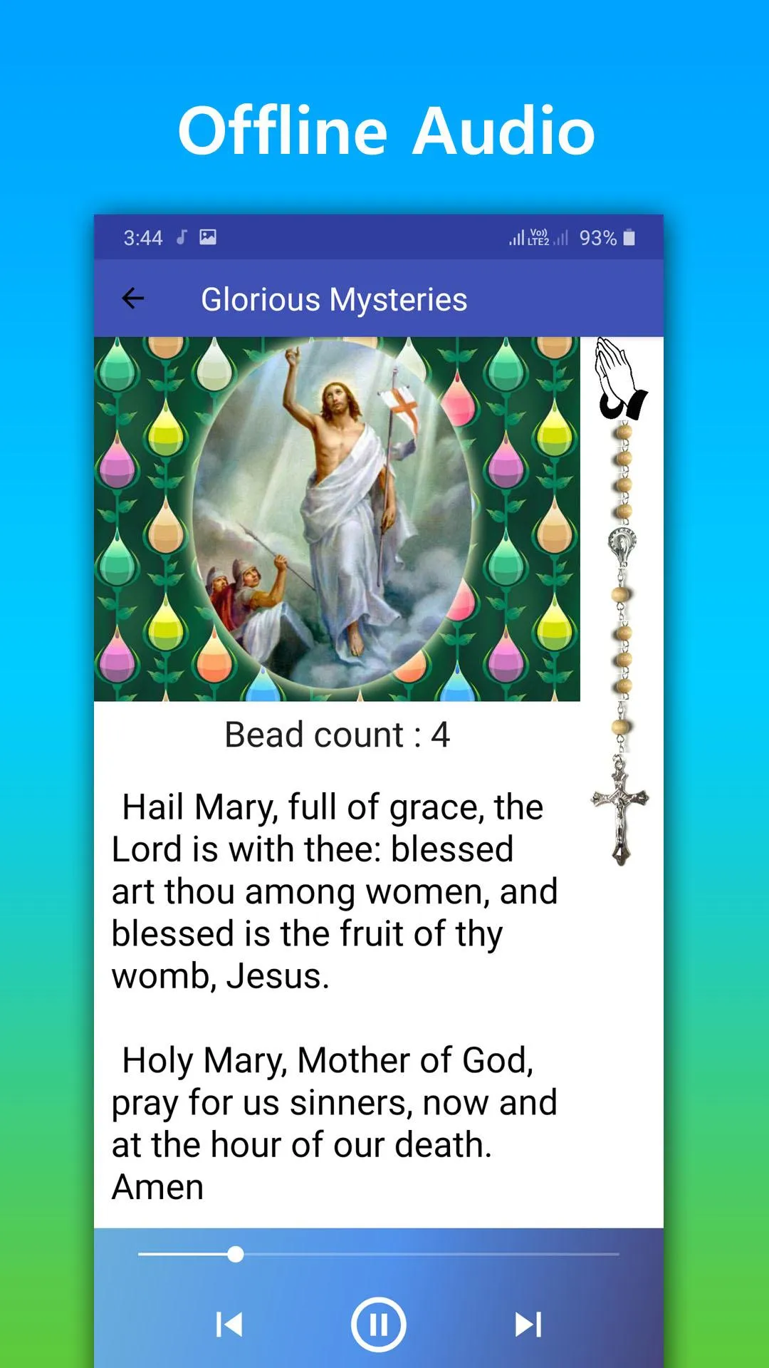 Rosary Audio Catholic | Indus Appstore | Screenshot