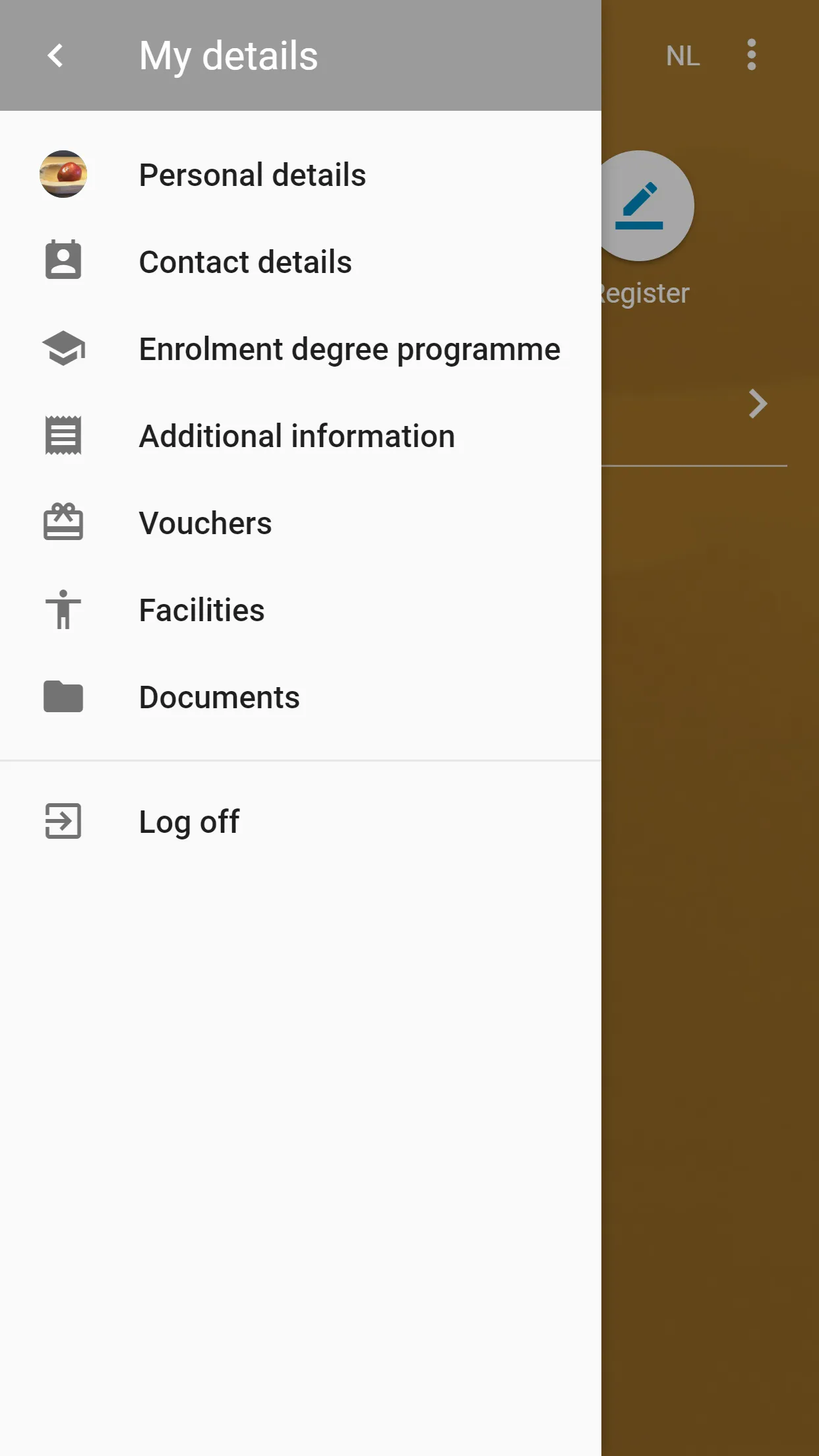 OSIRIS Tilburg University | Indus Appstore | Screenshot