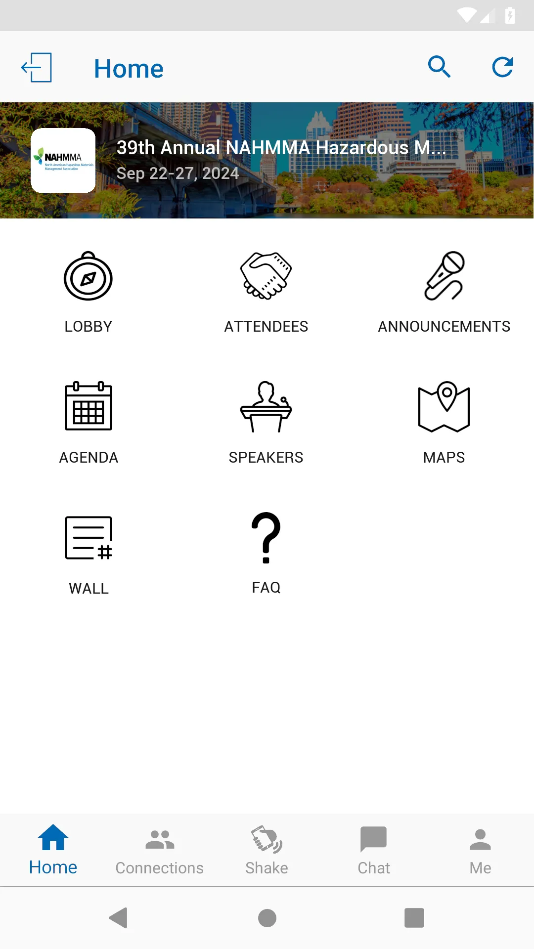 NAHMMA Conferences | Indus Appstore | Screenshot