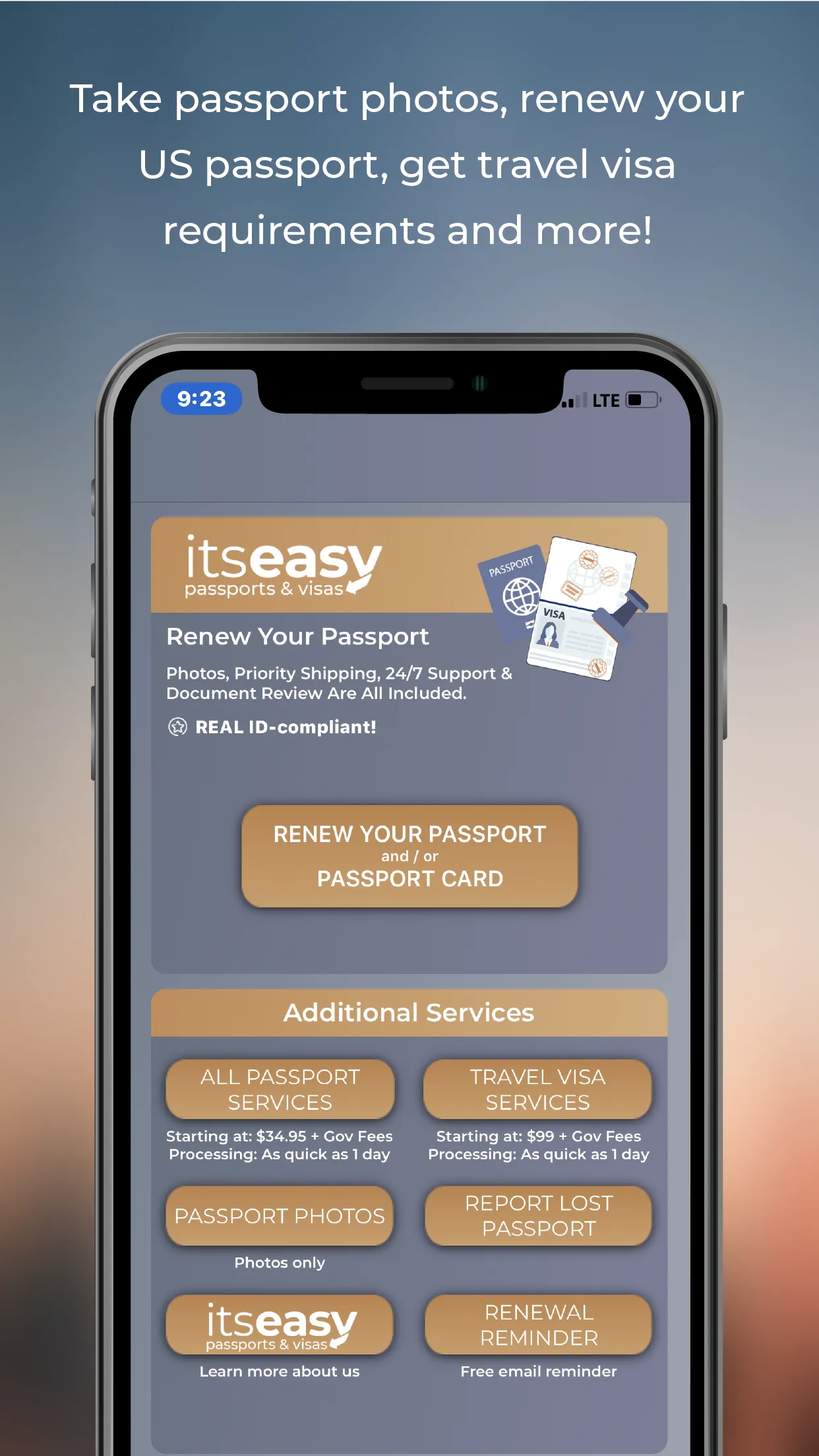 ItsEasy Passport Renew Photo | Indus Appstore | Screenshot