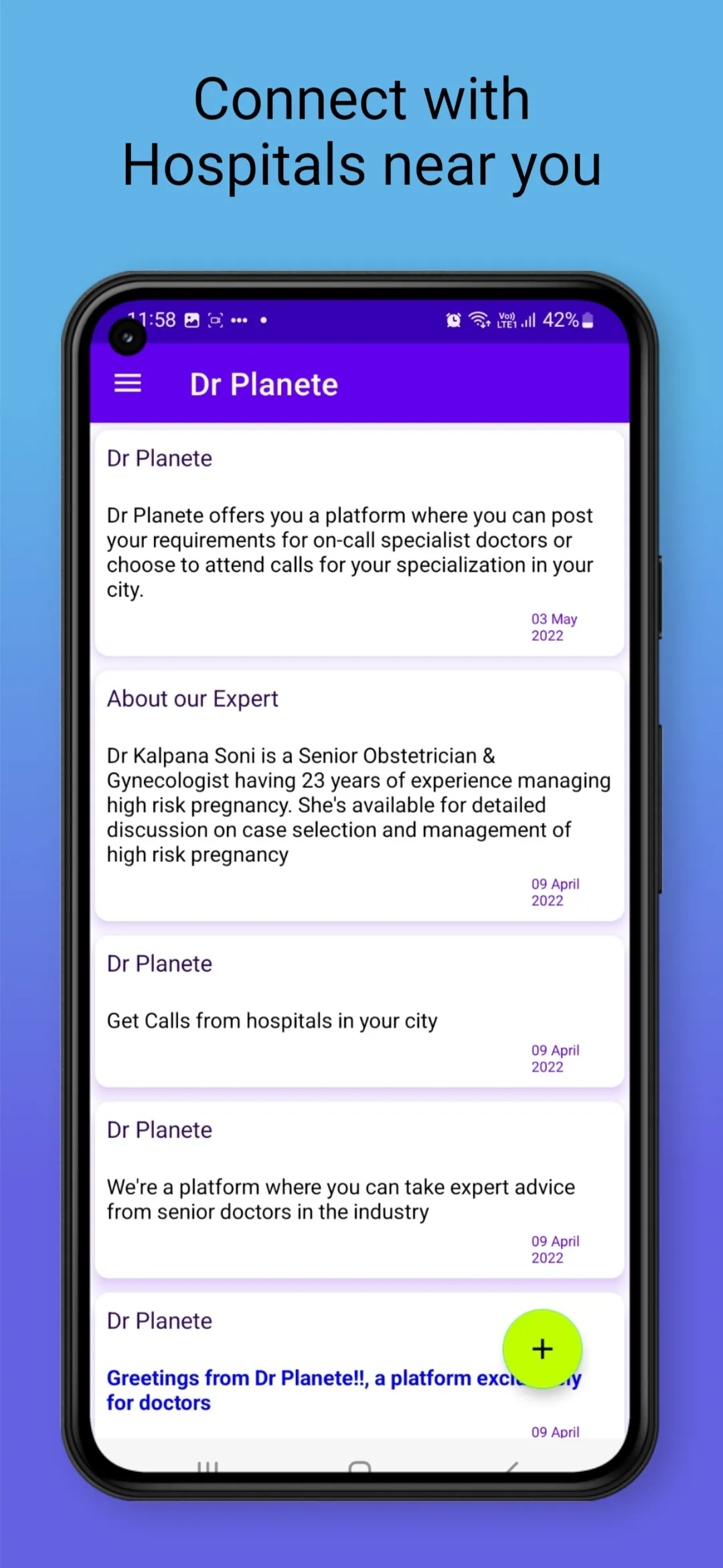 Dr Planete :Doctors, Hospitals | Indus Appstore | Screenshot
