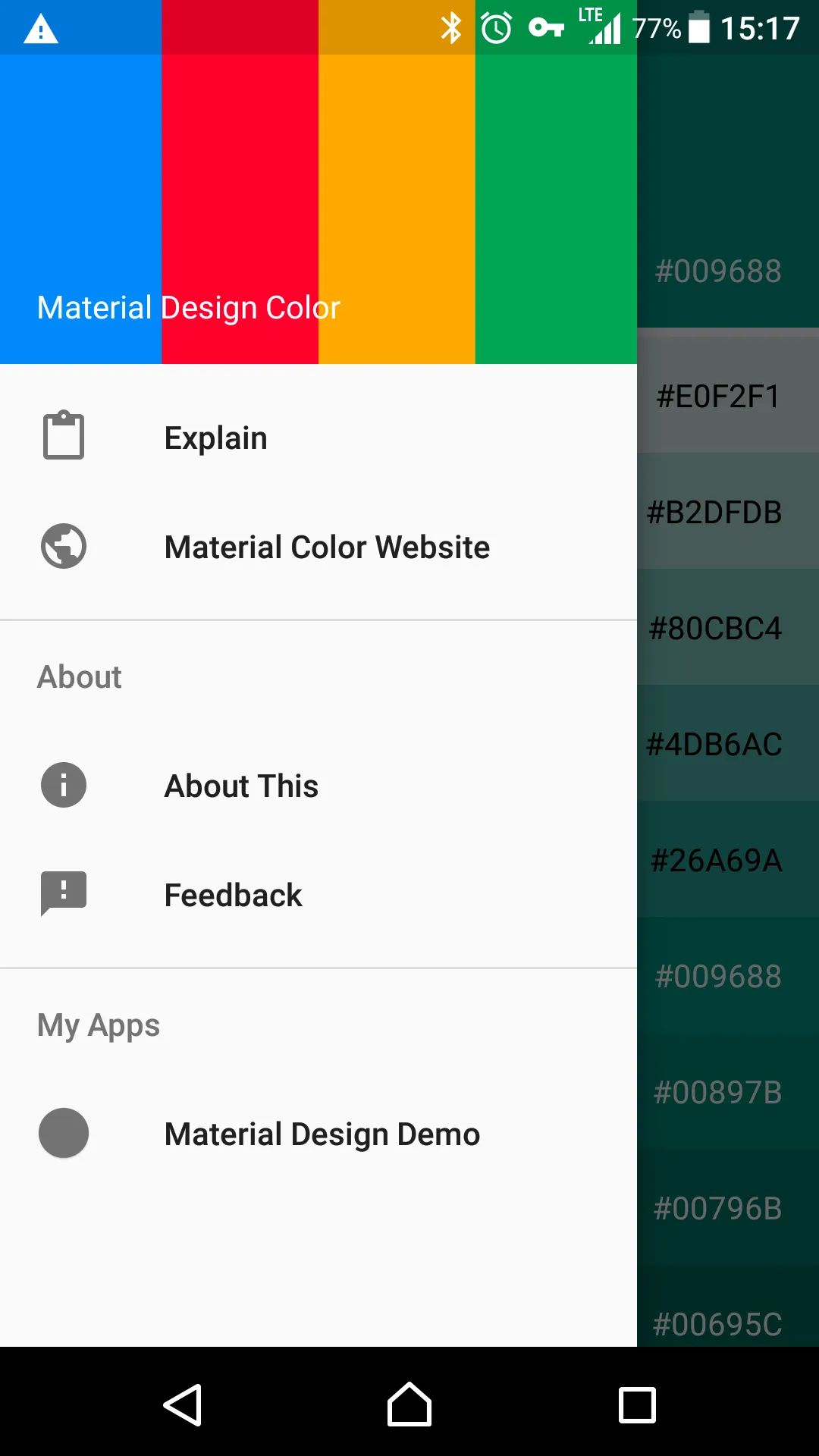 Material Design Color | Indus Appstore | Screenshot