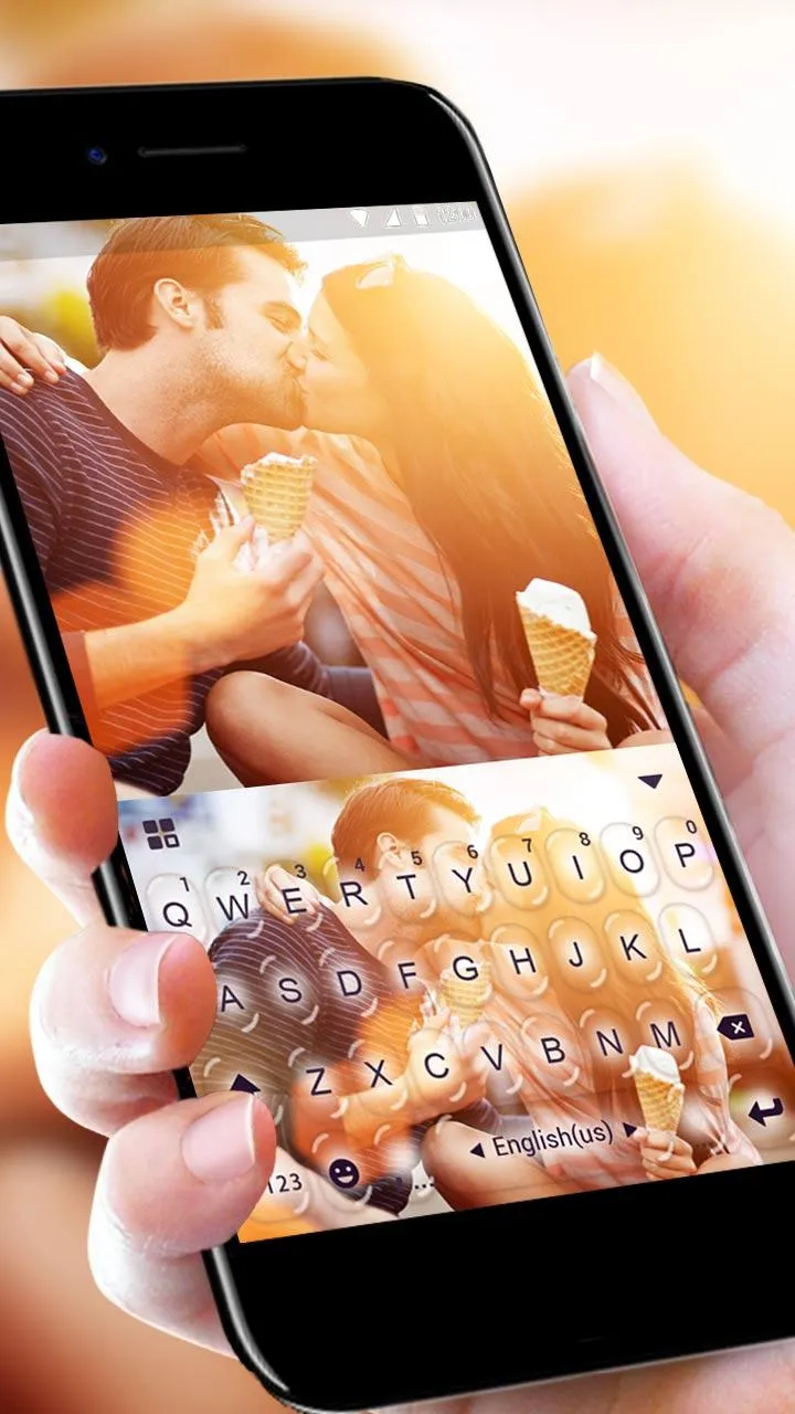 Photo Background Keyboard | Indus Appstore | Screenshot