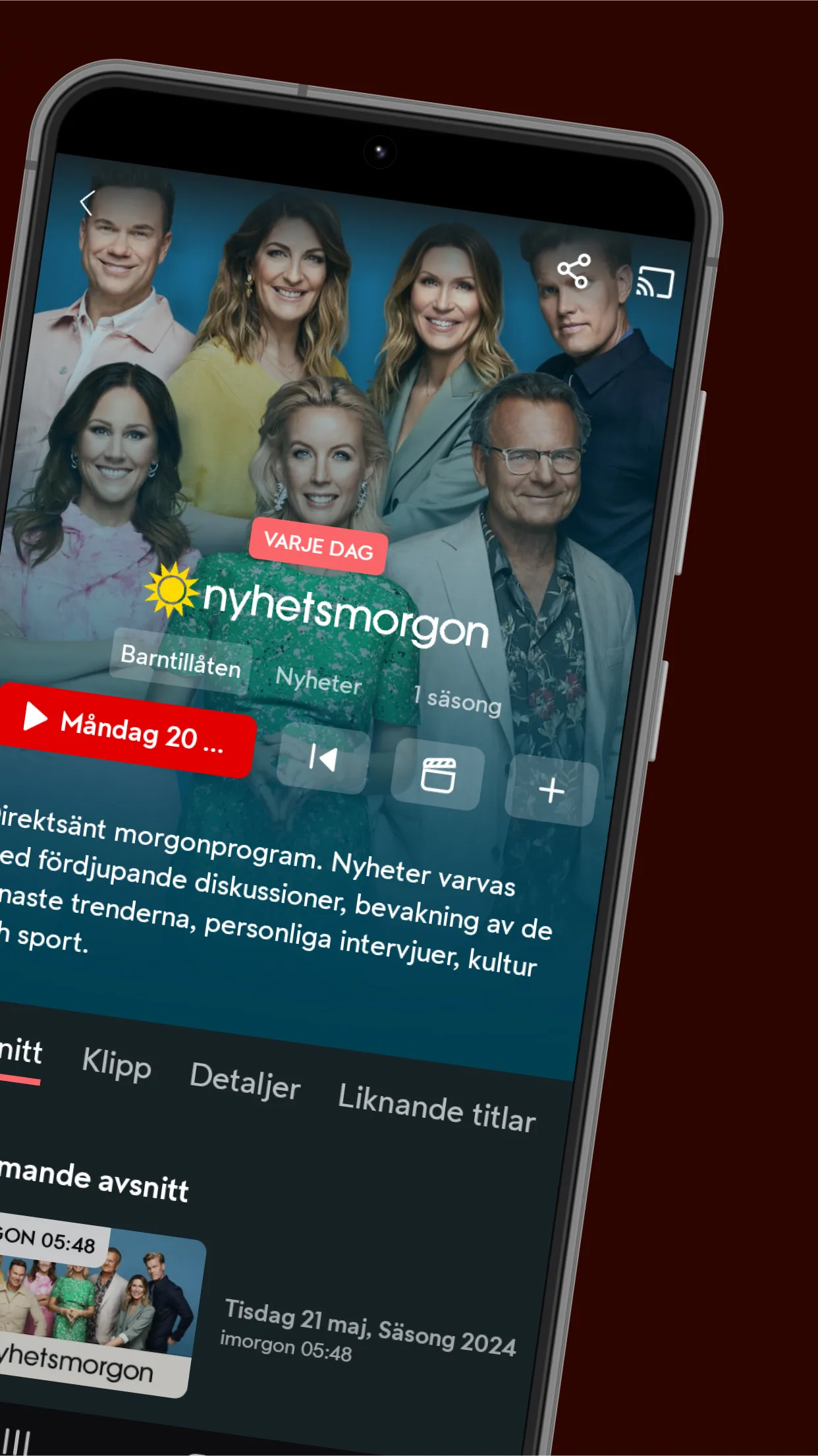 TV4 Play | Indus Appstore | Screenshot