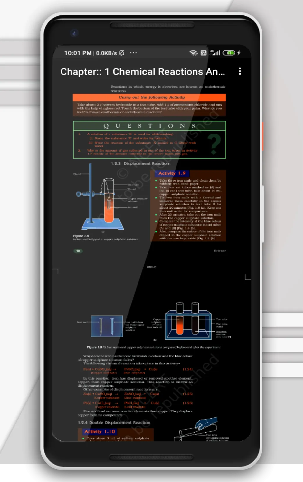 Class 10 Science Solutions | Indus Appstore | Screenshot