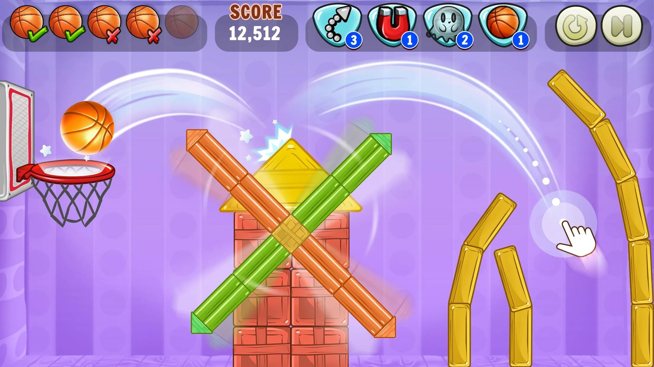 Basketball Games: Hoop Puzzles | Indus Appstore | Screenshot