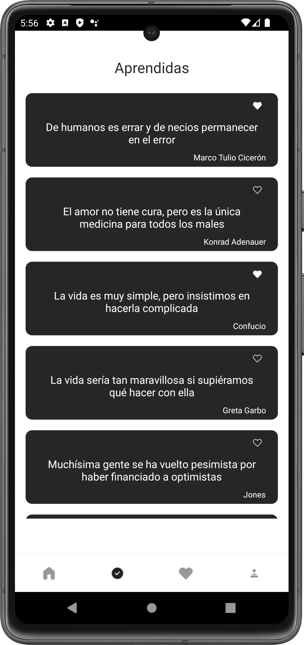 Frase por dia | Indus Appstore | Screenshot