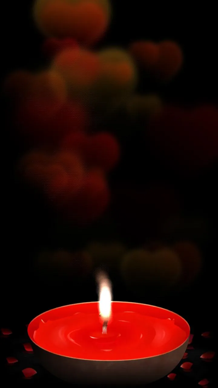 Romantic Candle | Indus Appstore | Screenshot