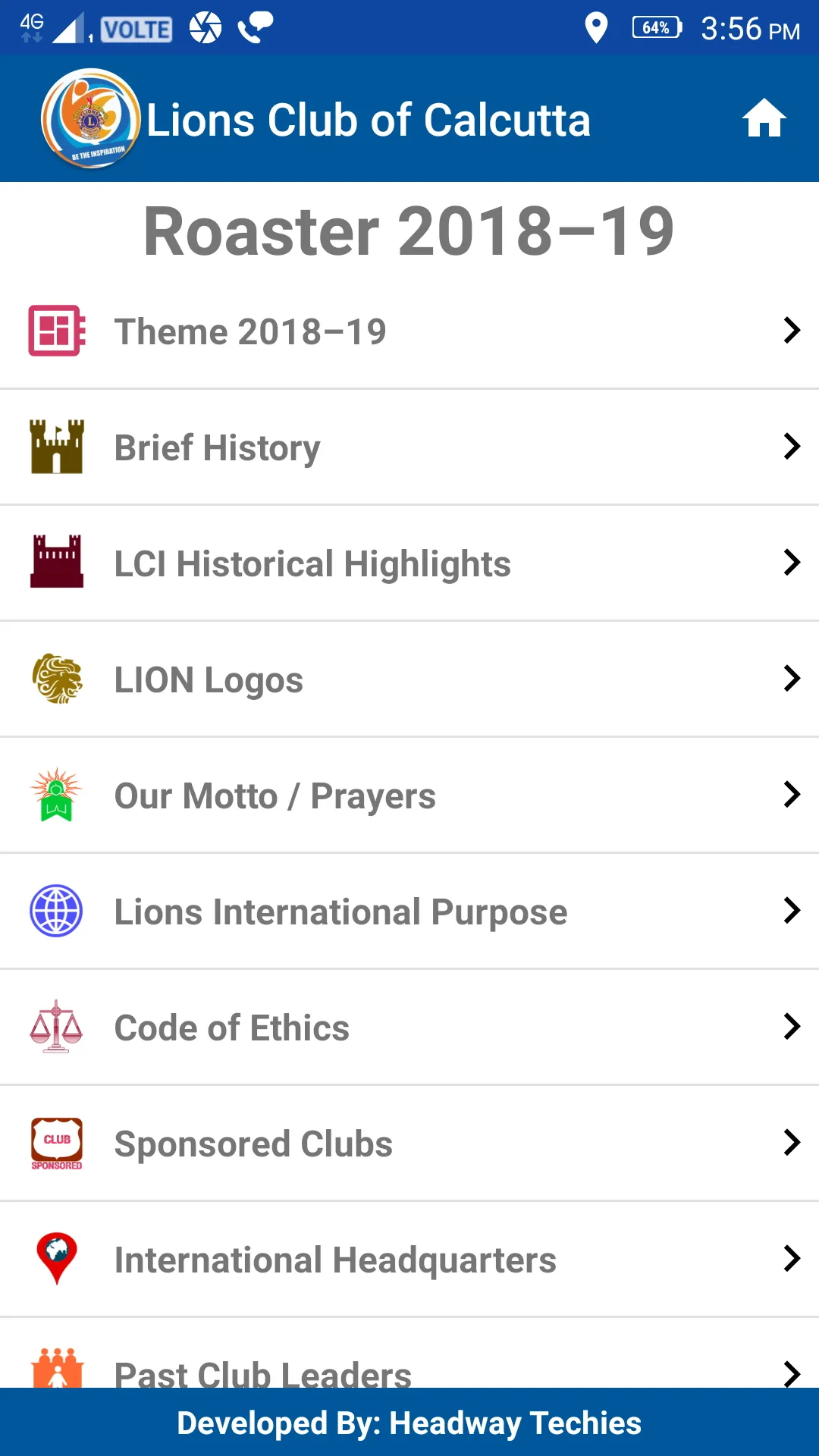 Lions Club of Calcutta | Indus Appstore | Screenshot