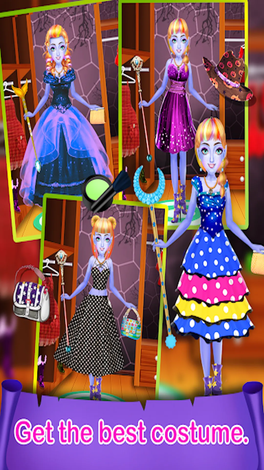 Halloween Girl Makeup Salon | Indus Appstore | Screenshot