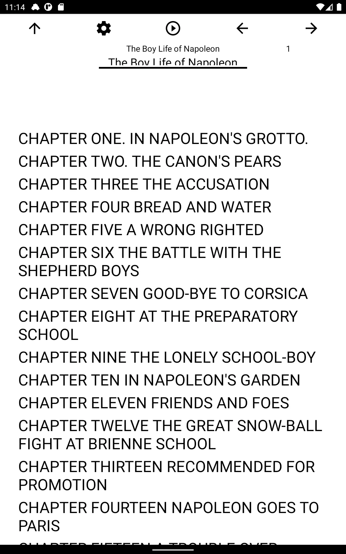 Book, The Boy Life of Napoleon | Indus Appstore | Screenshot