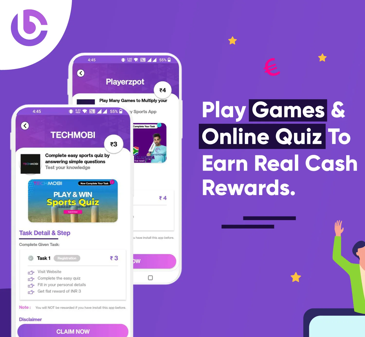 Earn Wallet Cash Daily | Indus Appstore | Screenshot