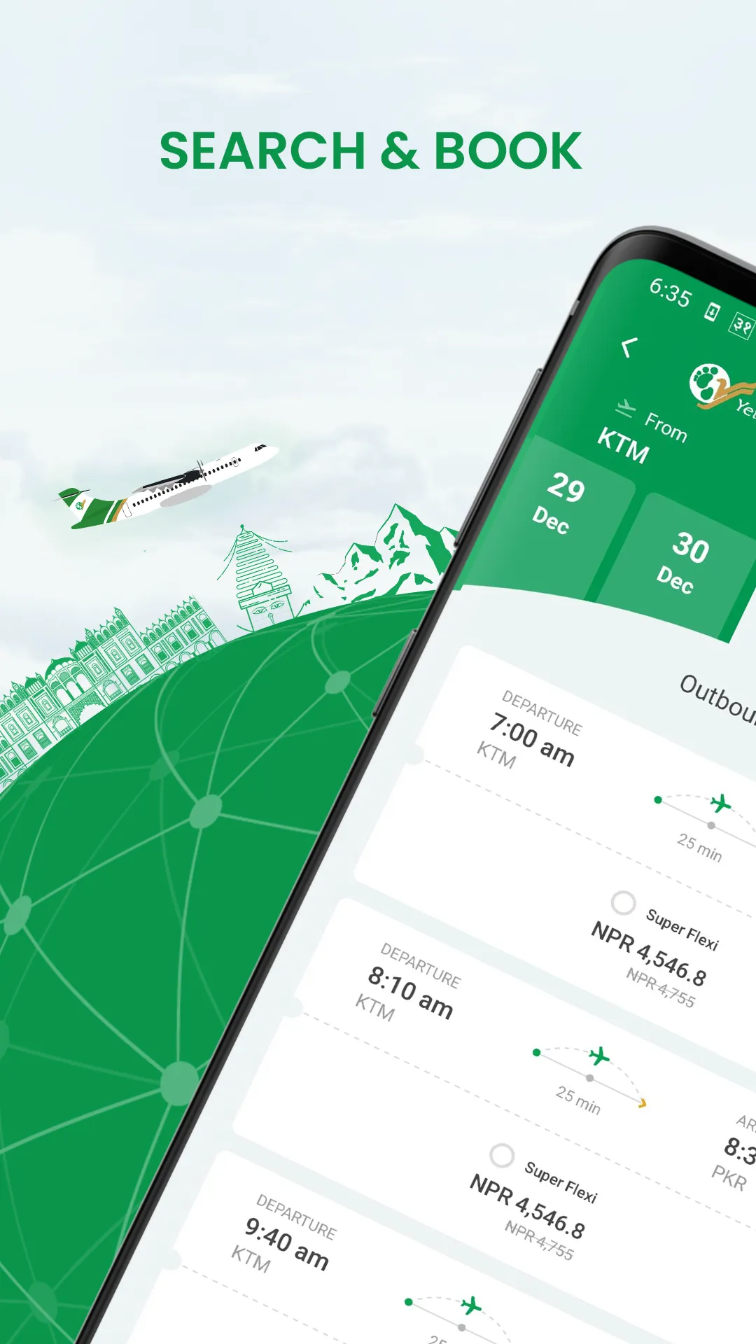 Yeti Airlines | Indus Appstore | Screenshot