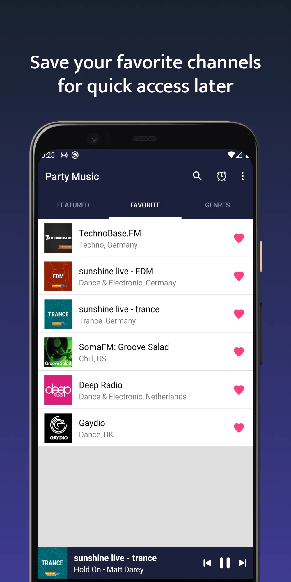 Party Music Radio | Indus Appstore | Screenshot