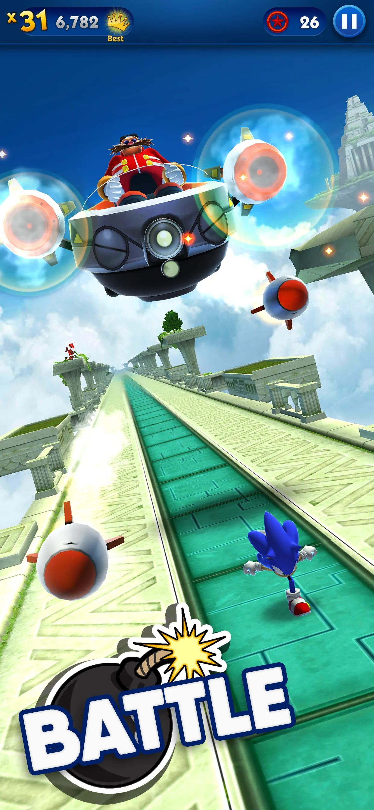 Sonic Dash Endless Runner Game | Indus Appstore | Screenshot