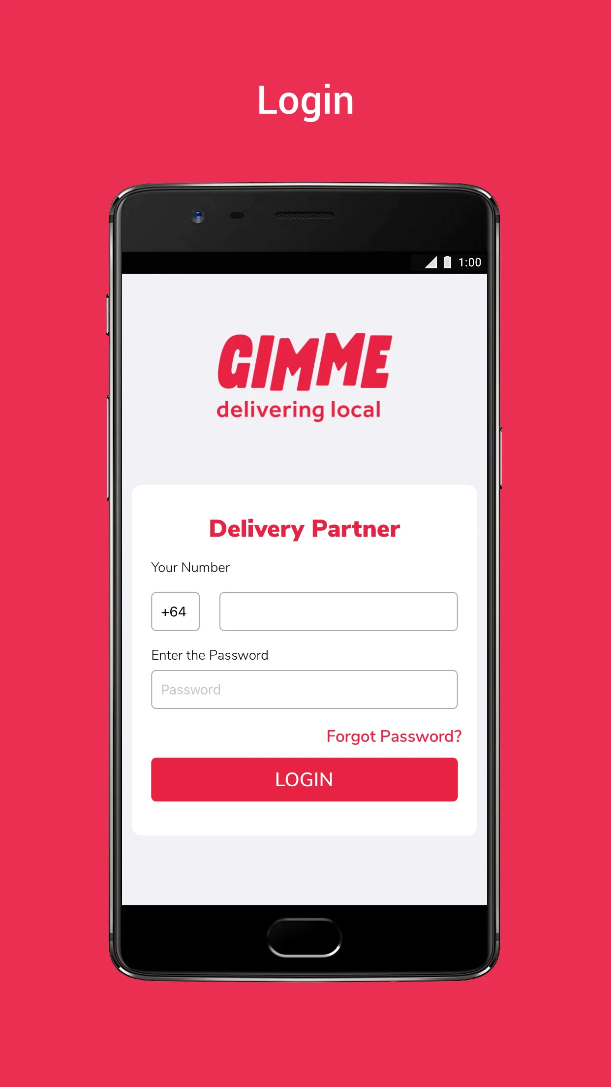 GIMME Delivery Partner | Indus Appstore | Screenshot