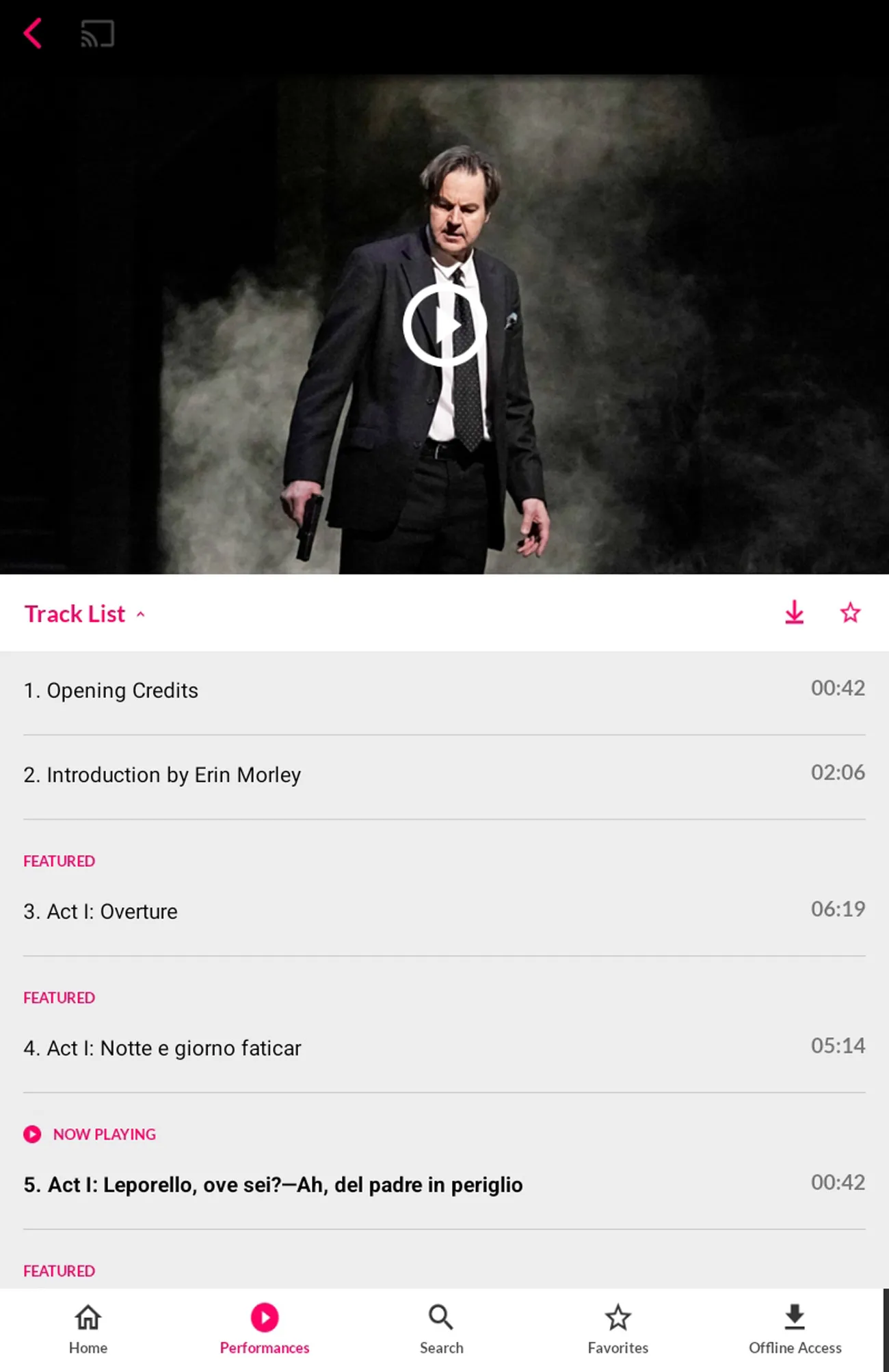 Met Opera on Demand | Indus Appstore | Screenshot