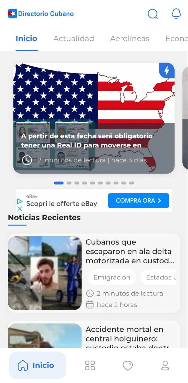 Directorio Cubano Noticias | Indus Appstore | Screenshot