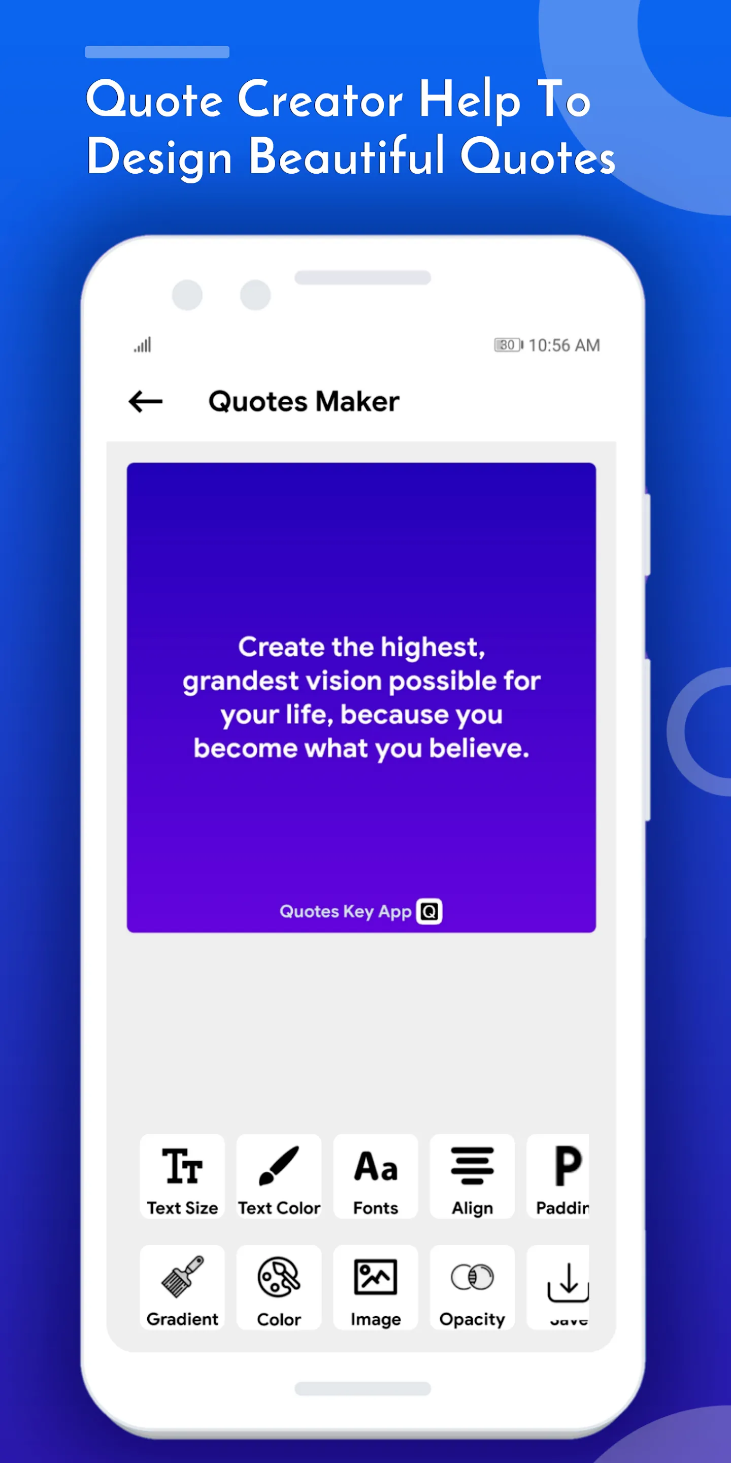 The Quotes Key: Messages | Indus Appstore | Screenshot