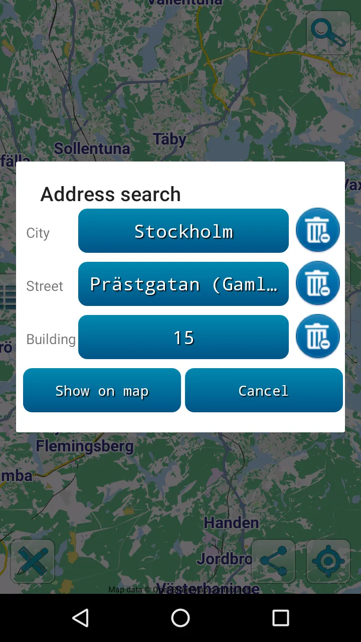 Map of Stockholm offline | Indus Appstore | Screenshot