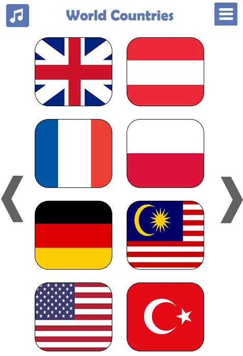 World Countries Flags Capitals | Indus Appstore | Screenshot