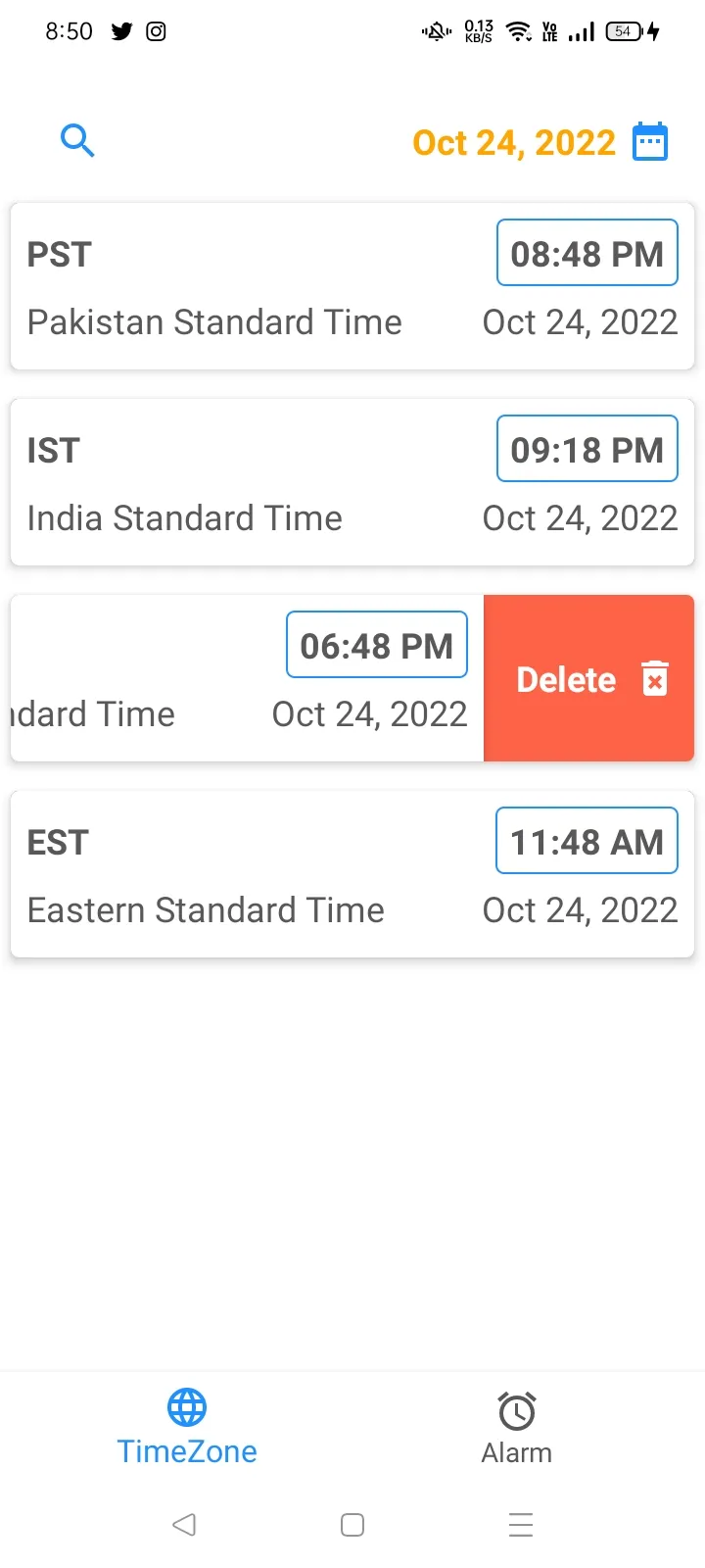 Time Zone Converter | Indus Appstore | Screenshot