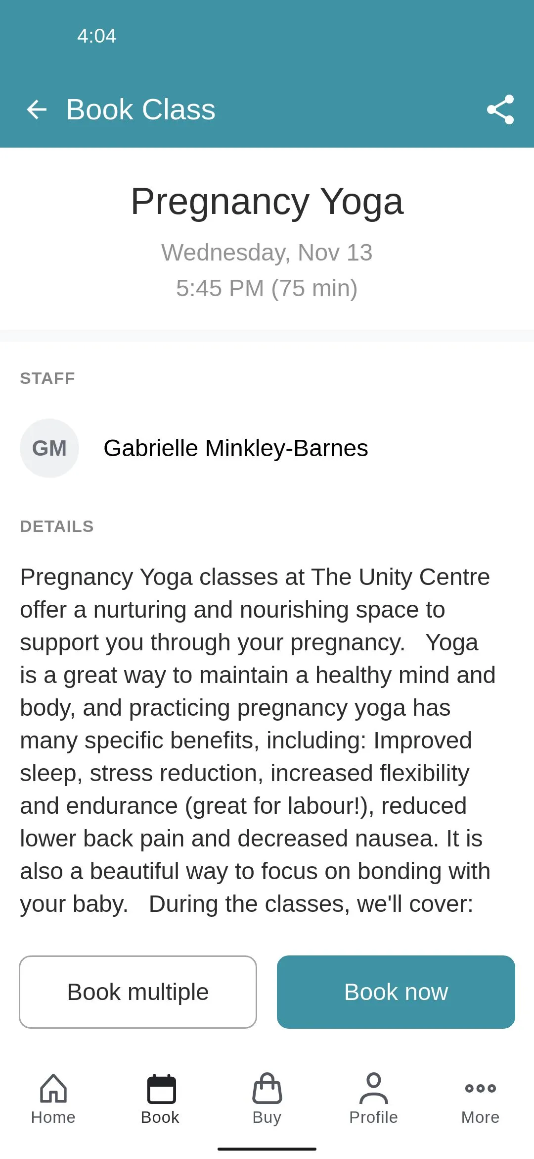 UNITY Yoga Wellbeing & The Art | Indus Appstore | Screenshot