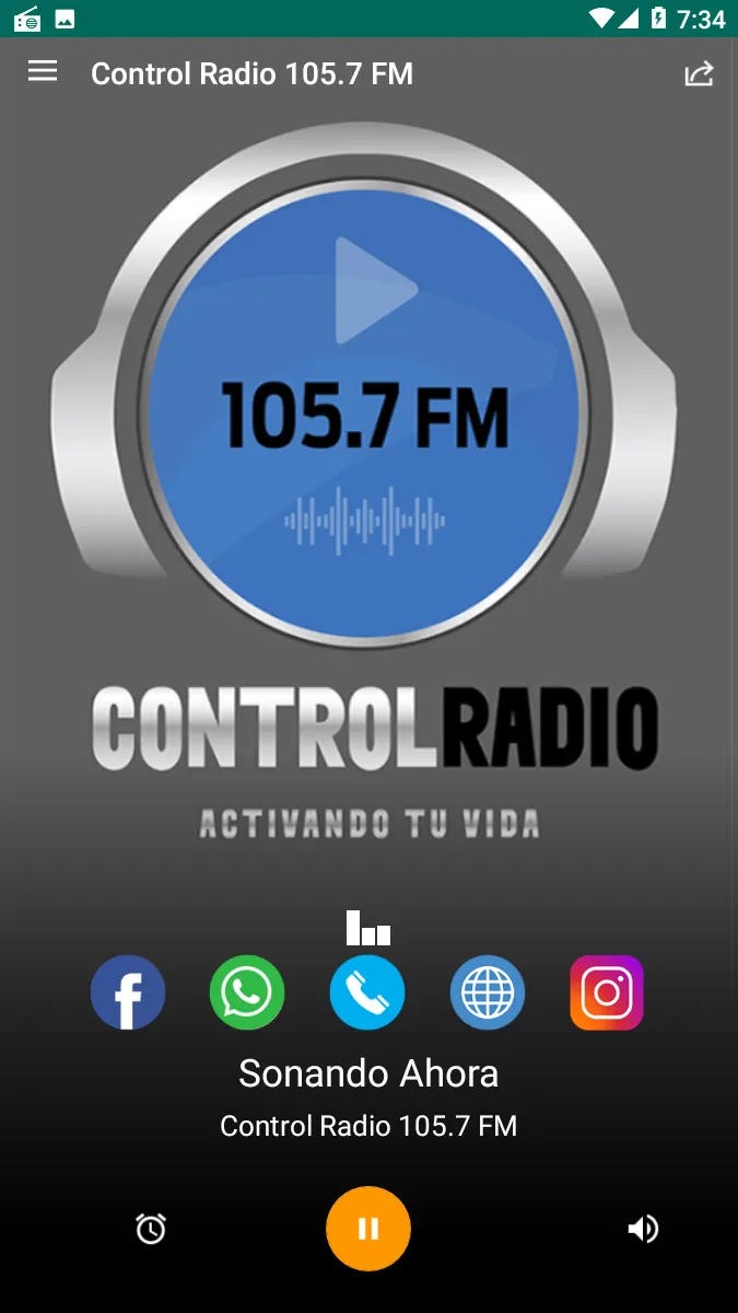 CONTROL RADIO 105.7 FM | Indus Appstore | Screenshot