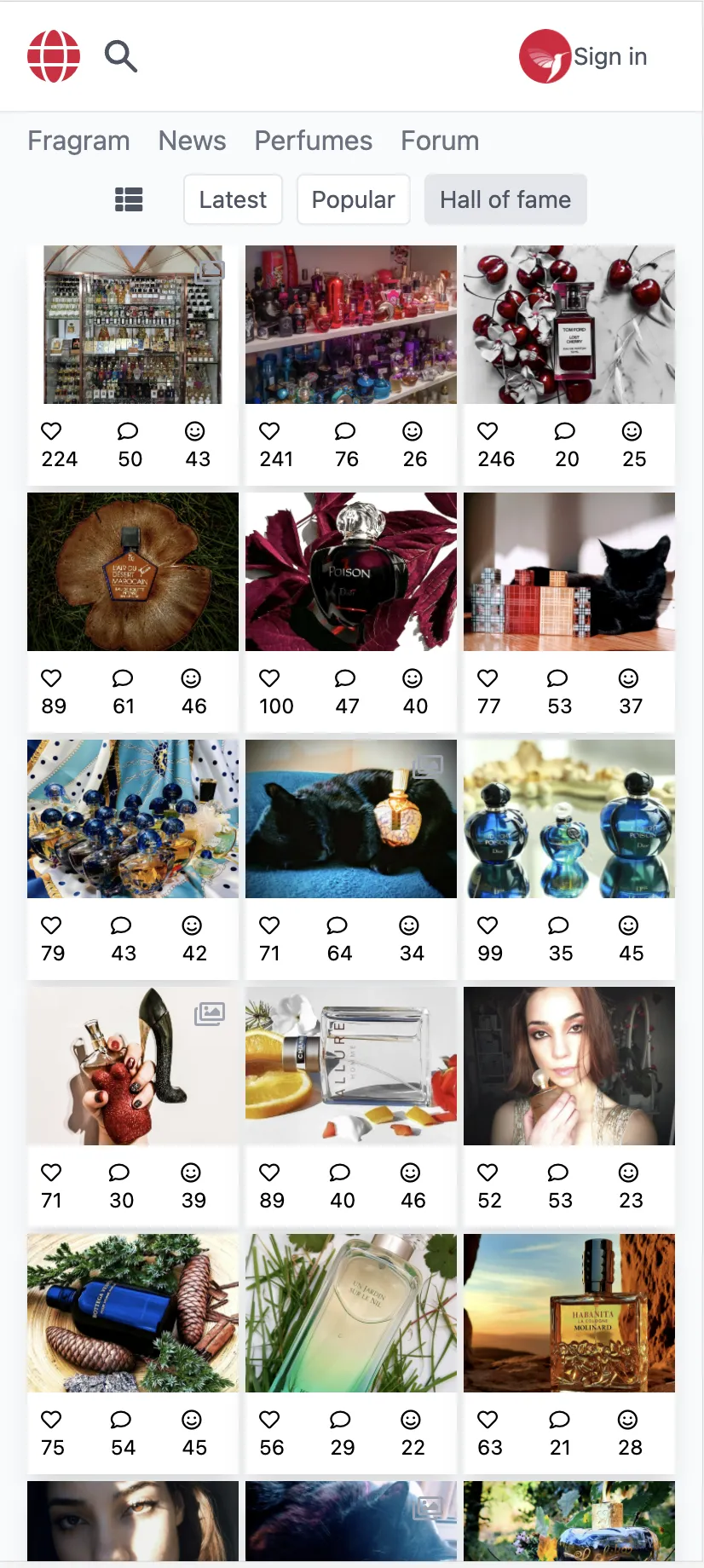 Fragrantica Perfumes | Indus Appstore | Screenshot