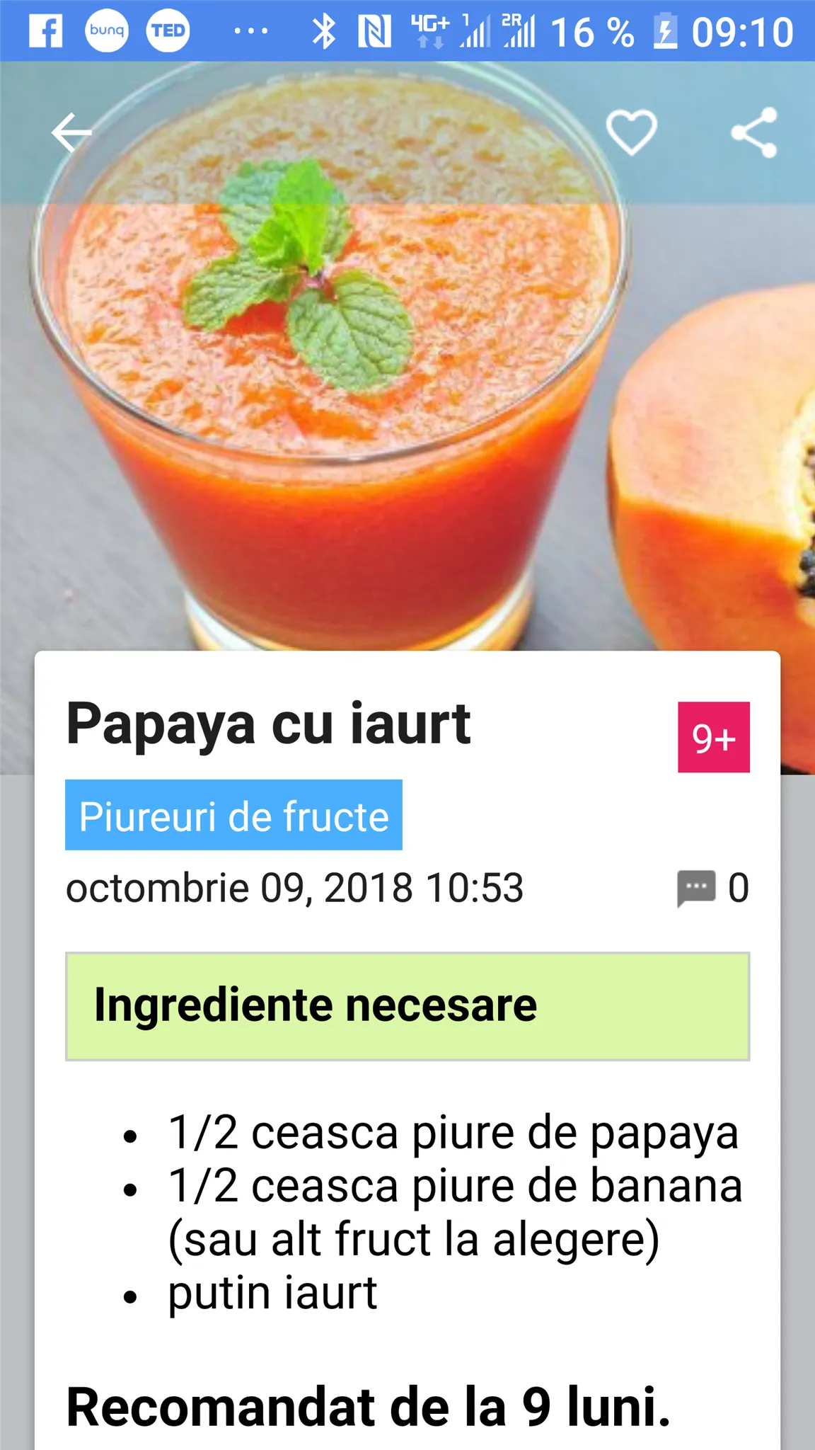 Baby Food | Indus Appstore | Screenshot