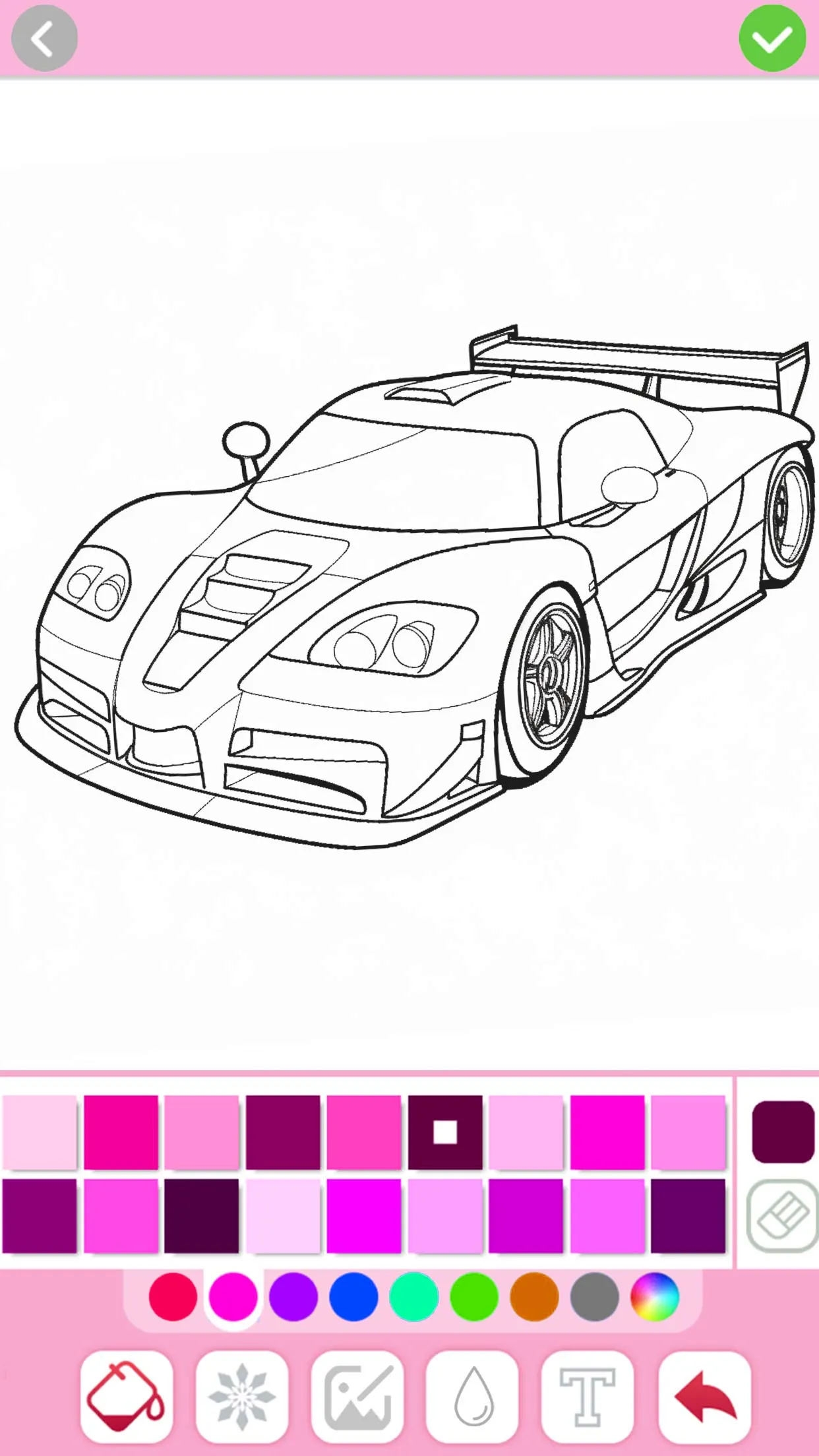 Car coloring games - Color car | Indus Appstore | Screenshot