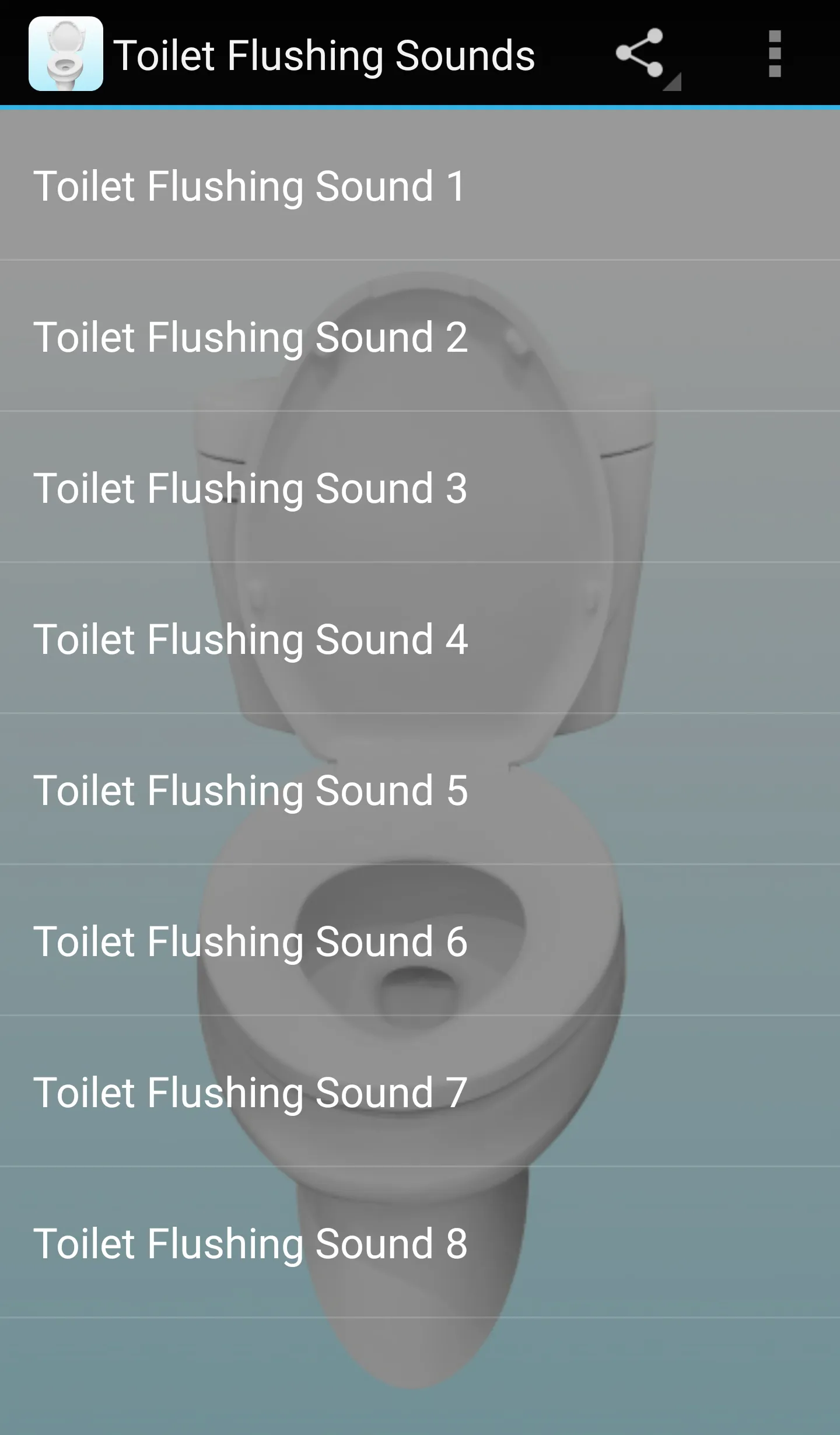 Toilet Flushing Sounds | Indus Appstore | Screenshot