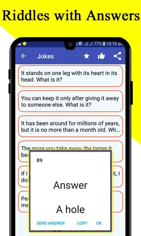 Jokes And Riddles in English | Indus Appstore | Screenshot