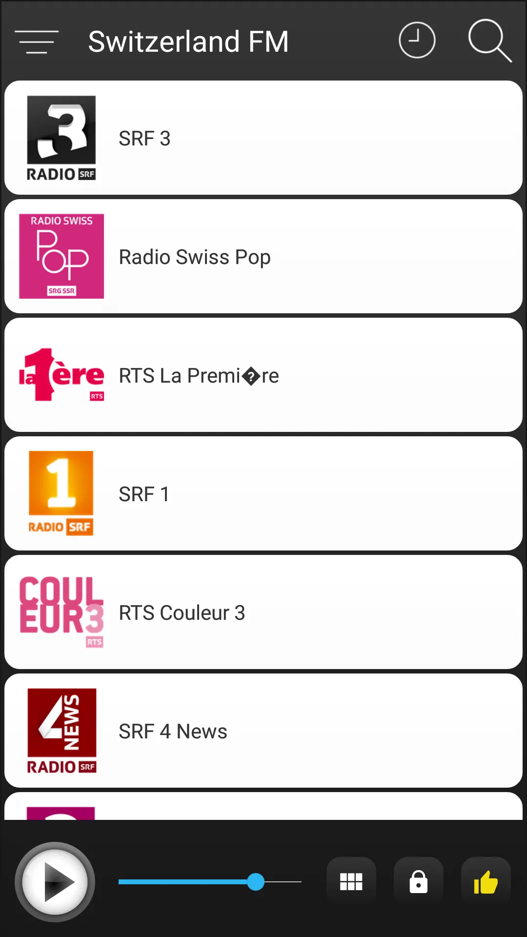 Switzerland Radio FM AM Music | Indus Appstore | Screenshot