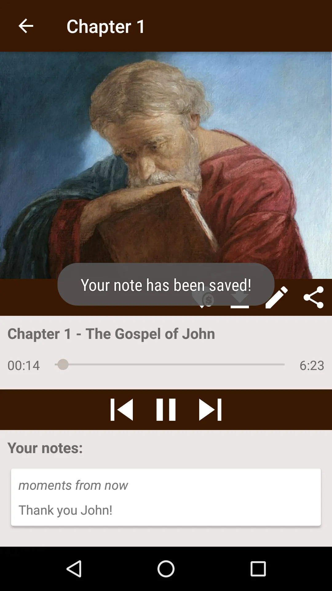 The Gospel of John | Indus Appstore | Screenshot