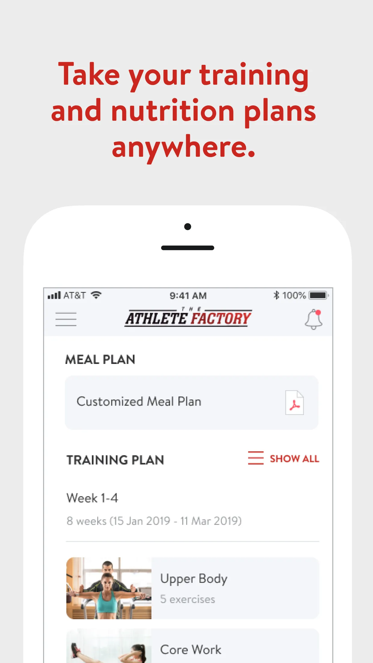 The Athlete Factory | Indus Appstore | Screenshot