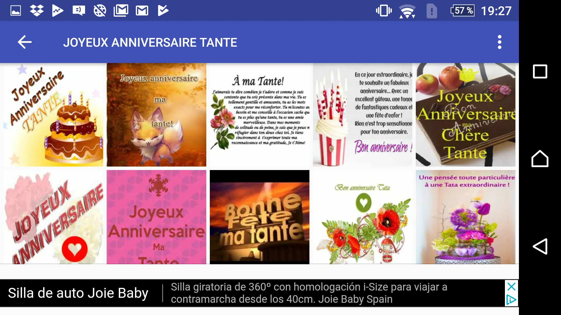 Bon anniversaire, chère tante | Indus Appstore | Screenshot