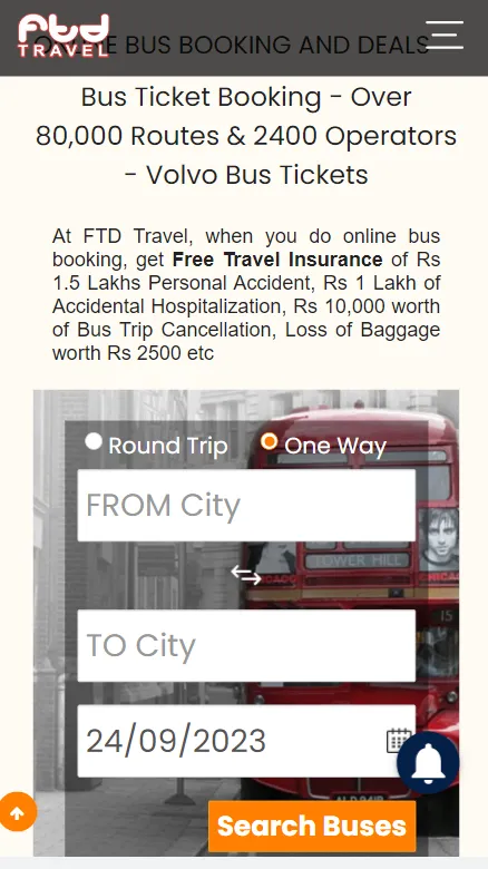 FTD Travel - B2B App for Agent | Indus Appstore | Screenshot