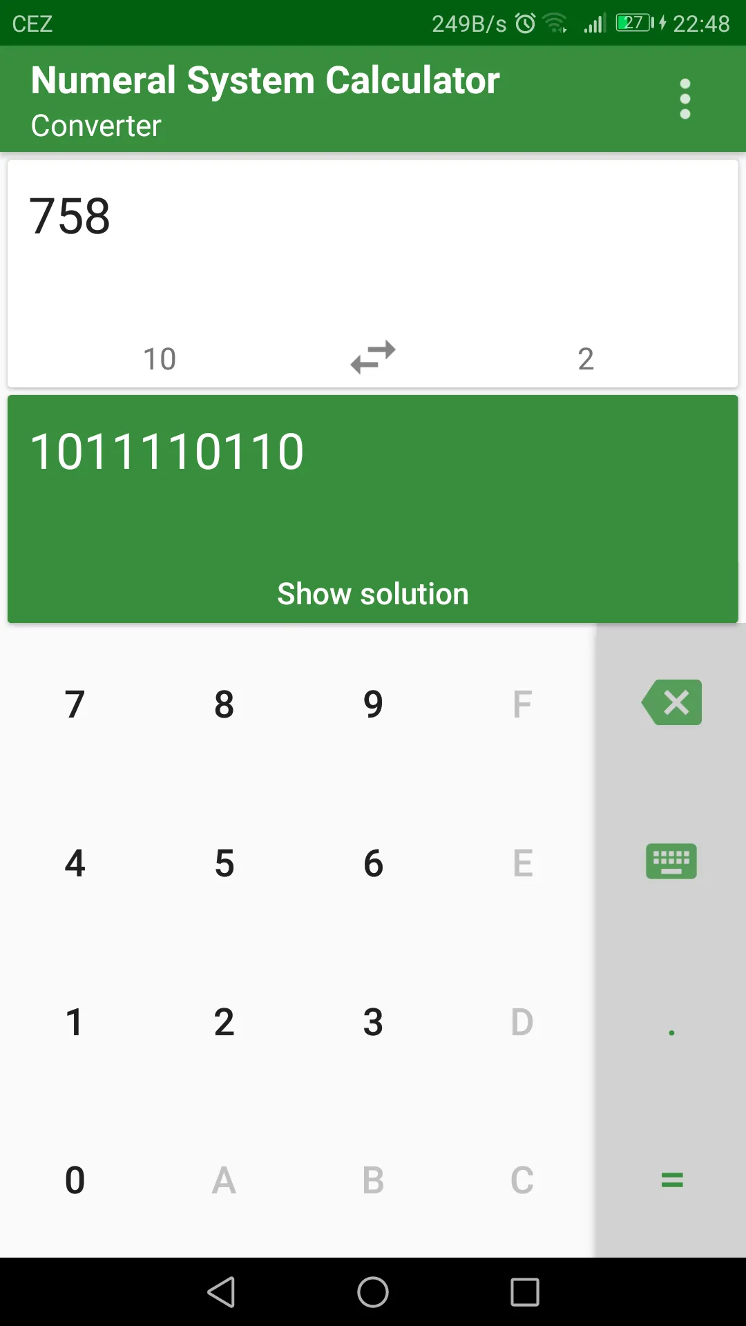 Numeral System Converter | Indus Appstore | Screenshot