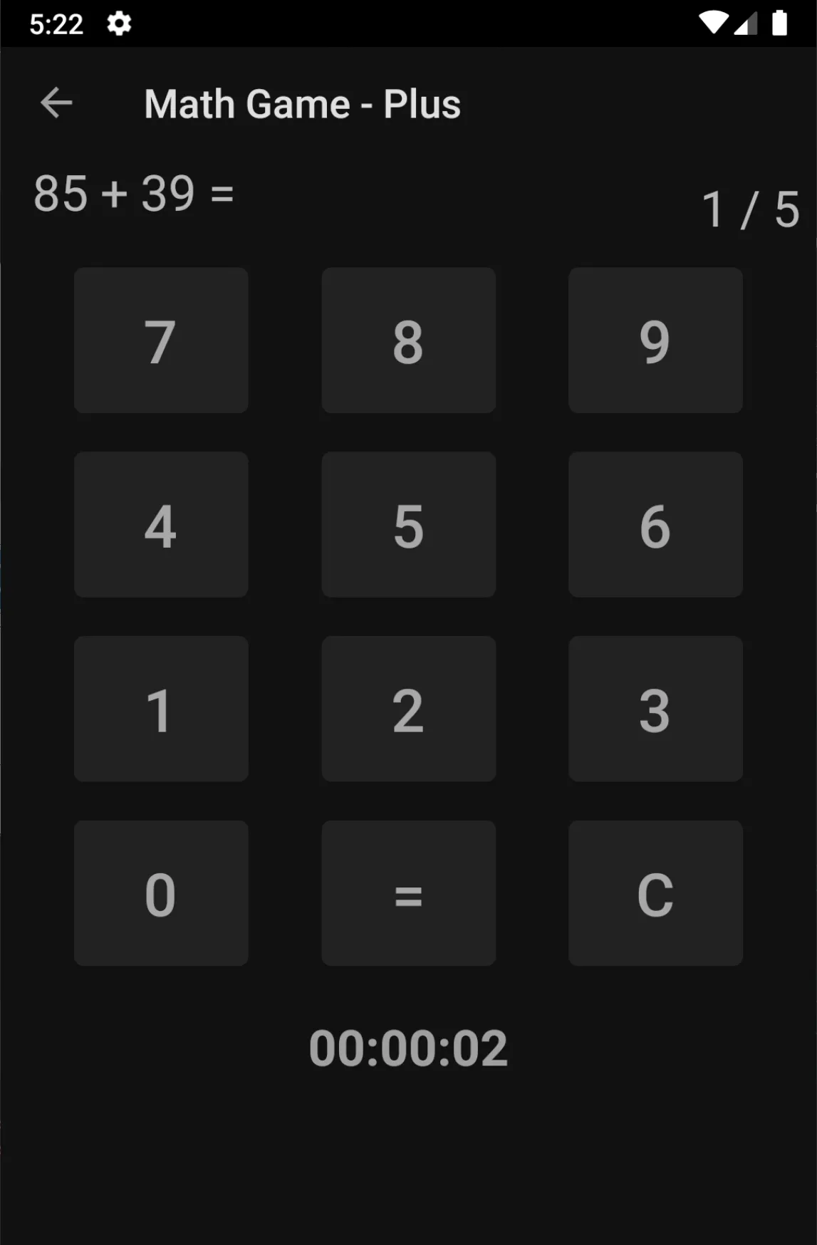 Math Game | Indus Appstore | Screenshot