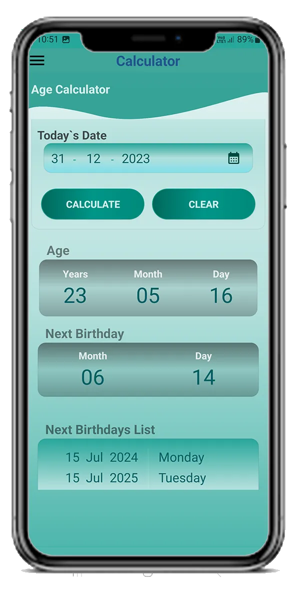 Age Calculator-Smart converter | Indus Appstore | Screenshot